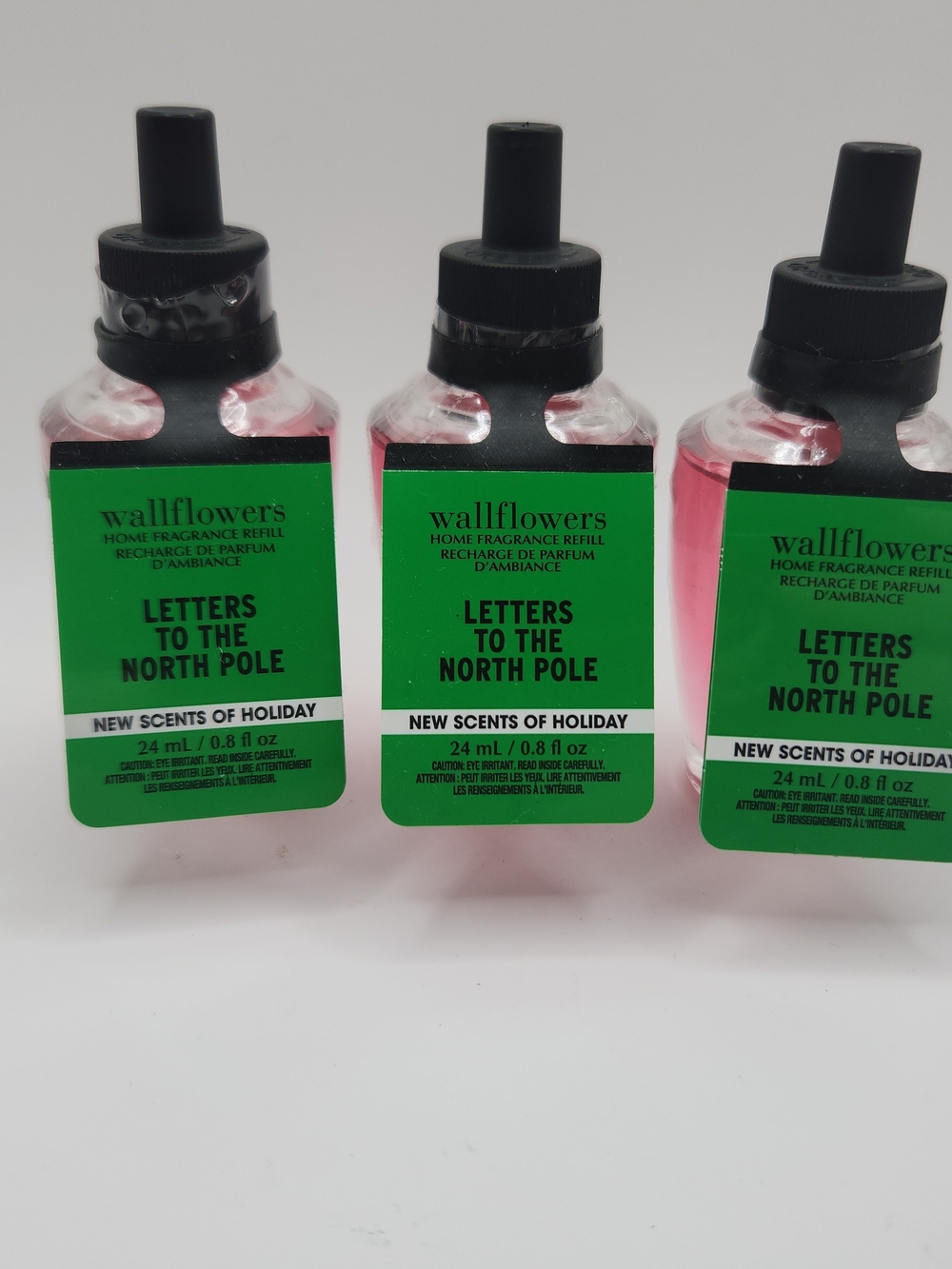 Bath & body works. wallflowers refills x3 letters to the noryh pole.